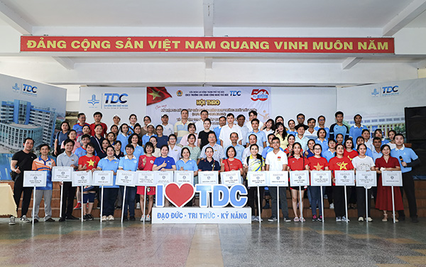 TDC sôi nổi Hội thao Chào mừng 30/4 và 01/5